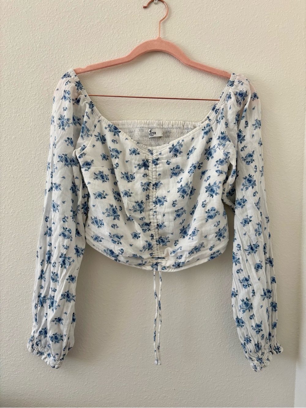 Hollister Floral Blouse Top - Picture 5 of 6